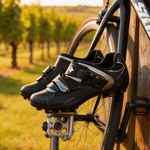 SPECIALIZED WOMENS CYCLING SHOES BLACK SIZE 6 1/2